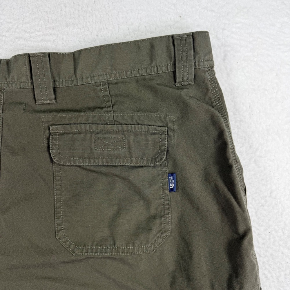 The North Face Cargo Shorts Mens 40 Olive Green Ripstop Hiking Outdoor Utility - Picture 5 of 10